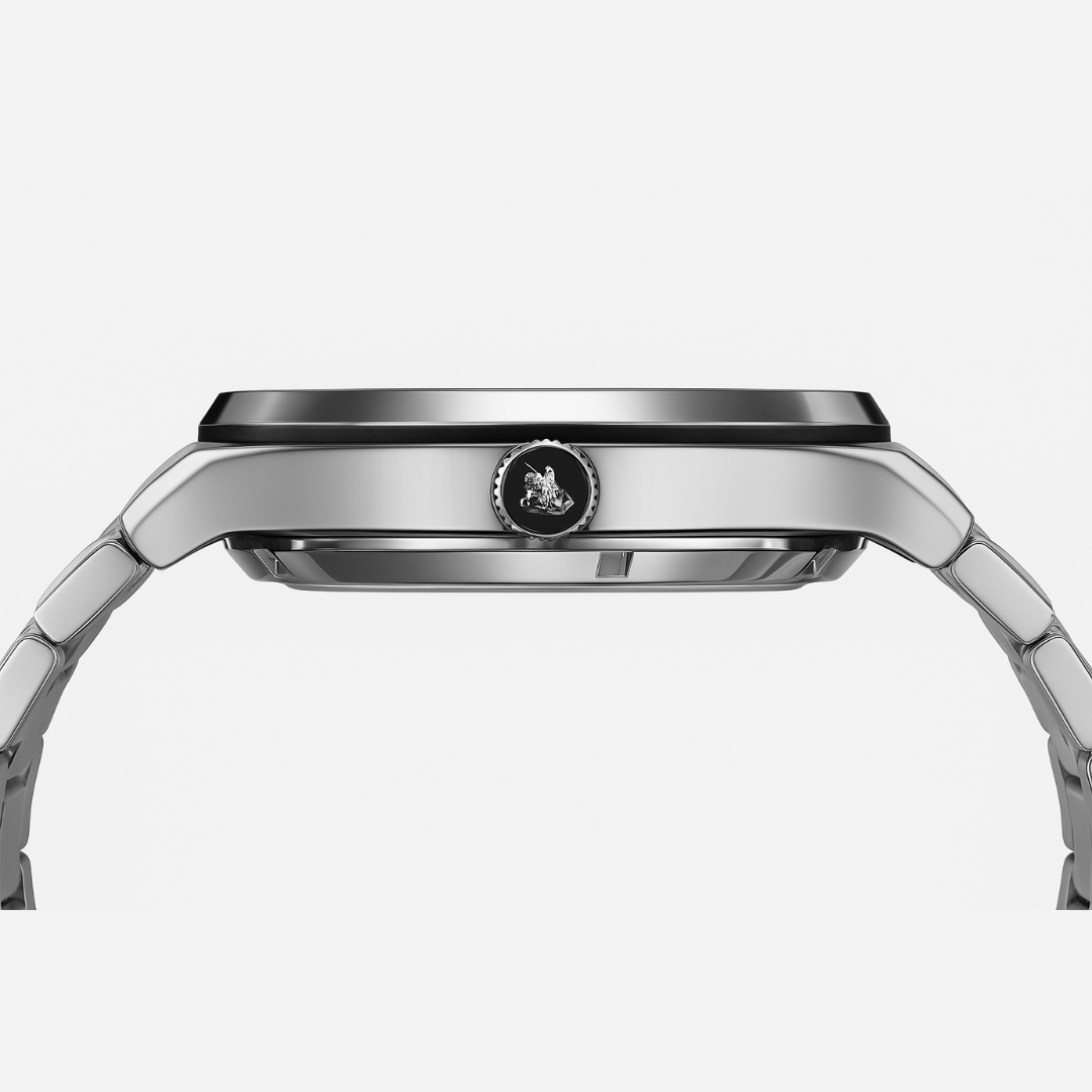 Temporis Lux Men's Watch 015 – Polished Silver